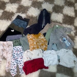 0-3m baby boy bundle